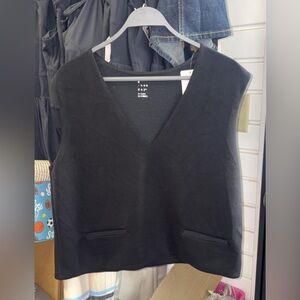 A New Day Women's Elegant Black Tank Top